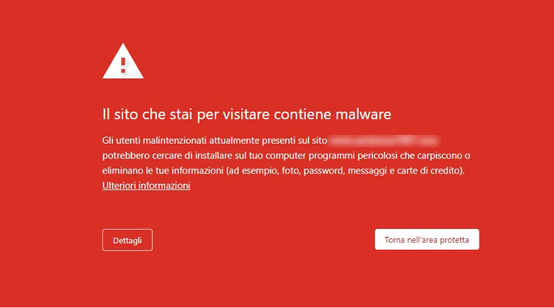 Rimozione Virus WordPress: avviso malware di Google