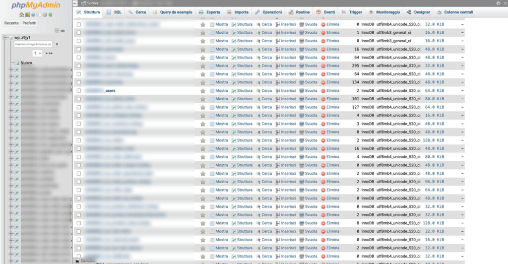 Come resettare la password di WordPress: phpmyadmin