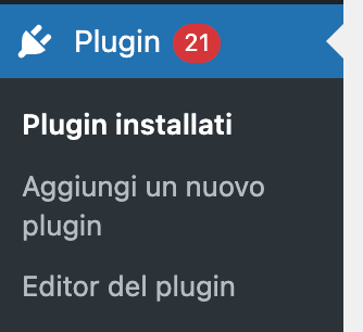 WordPress ha bisogno di manutenzione: counter